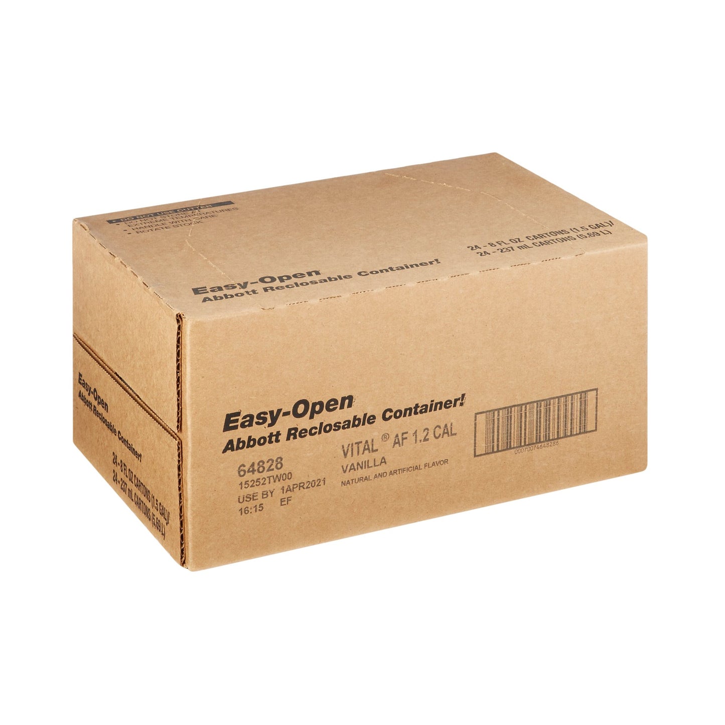 Vital AF 1.2 Cal Vanilla Peptide-Based Nutrition for Inflammation and Tolerance 64828