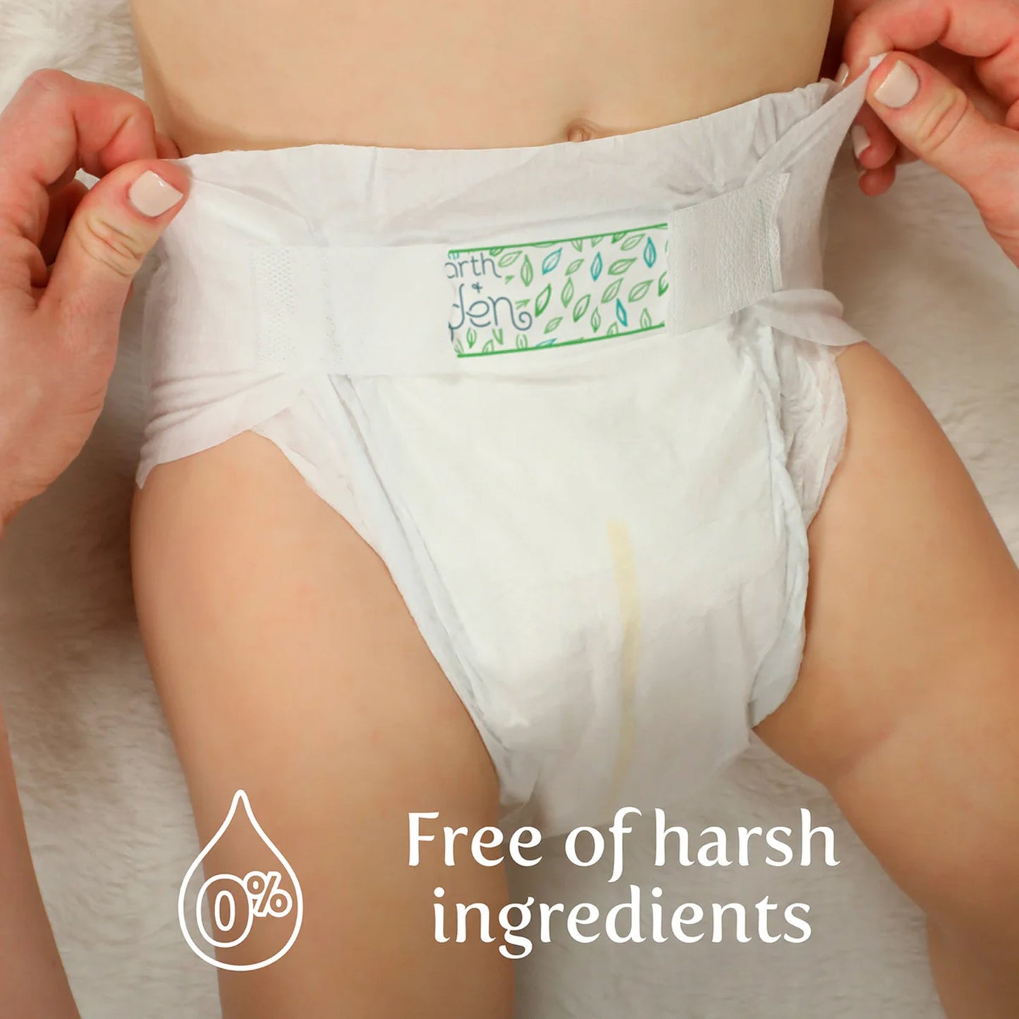 Earth & Eden Sensitive™ Baby Diapers, for Newborns Weighing up to 10 lbs. 10008044