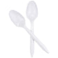 McKesson White Polypropylene Spoon, 5½ Inch Long 16-70035