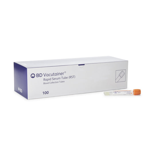BD Vacutainer® Venous Blood Collection Tube Clot Activator Additive 5 mL BD Hemogard™ Closure Polyethylene Terephthalate (PET) Tube 368774