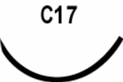 Surgical Specialties LOOK Suture with C17 Needle 921B, DZ