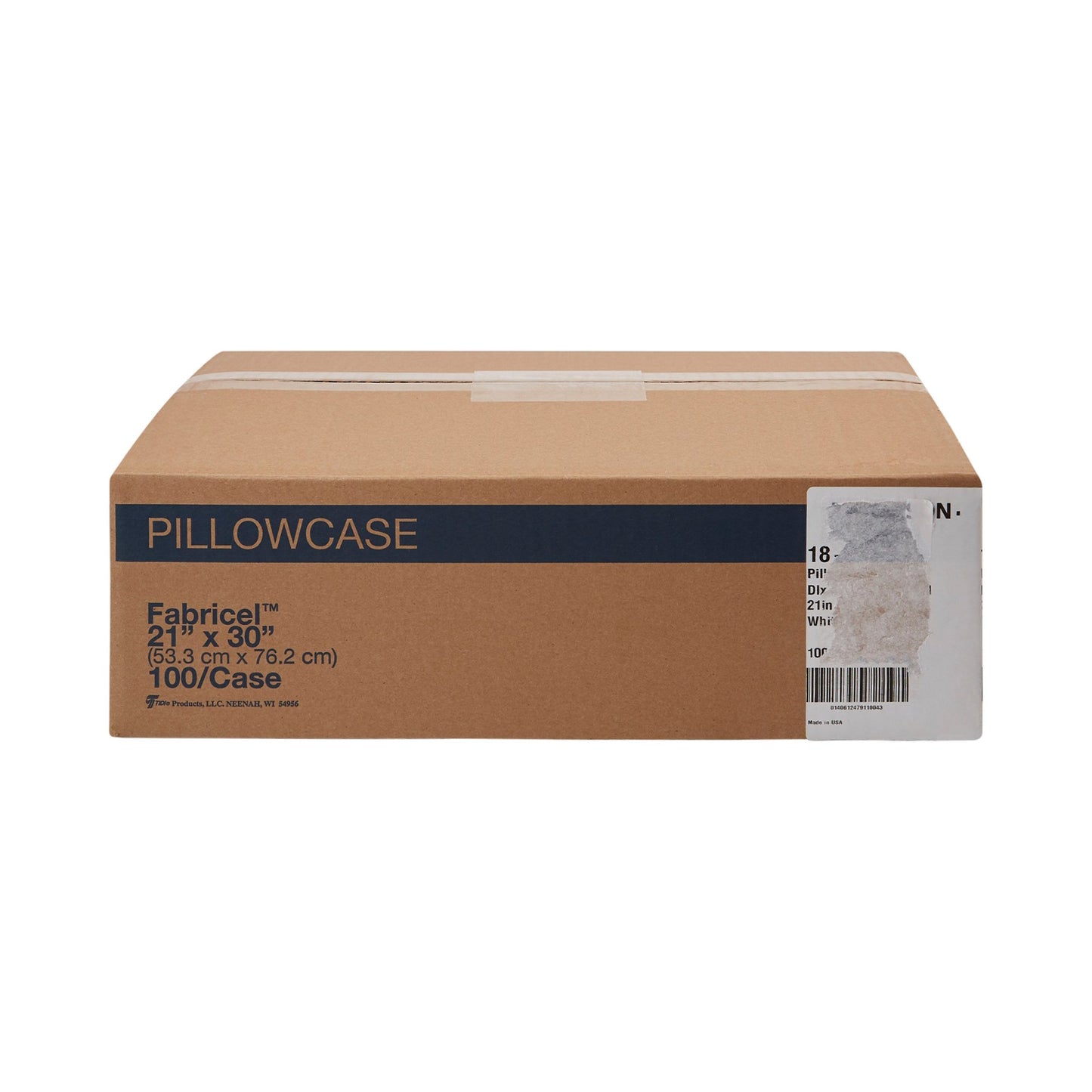 McKesson White Fabricel® Pillowcase, 21 x 30 Inch 18-9355