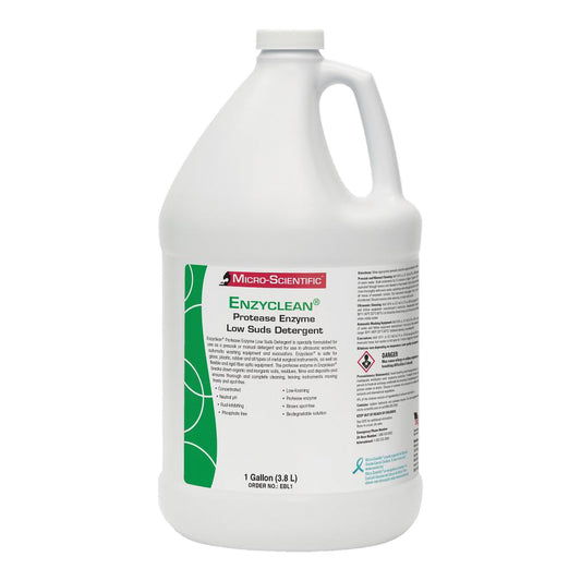 Micro Scientific Industries Enzyclean Enzymatic Instrument Detergent / Presoak EBL1, Case of 4