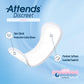 Attends® Discreet Liners Bladder Control Pad, 6-Inch Length ADLINER