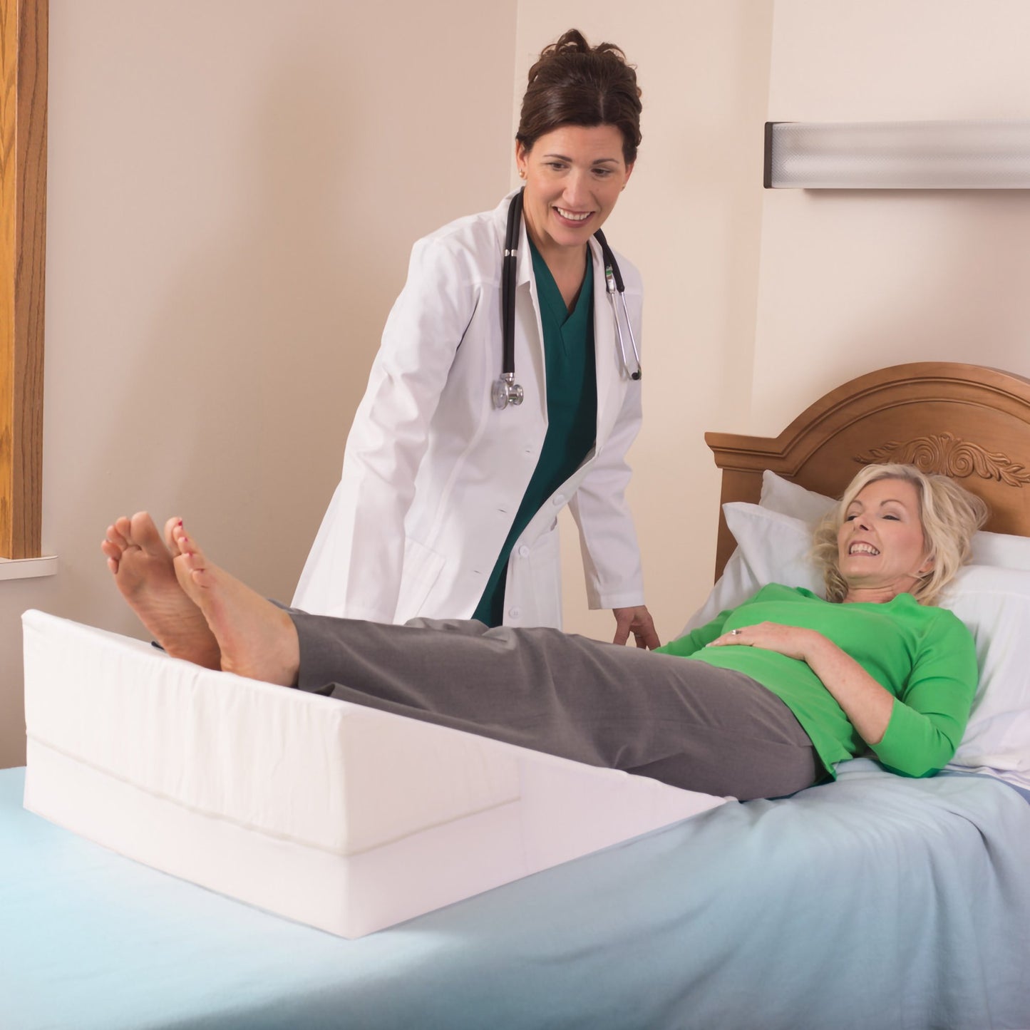 DMI® Positioning Wedge, 7 Inch, White 802-8026-1900