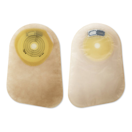 Colostomy Pouch Premier™ One-Piece System 9 Inch Length Flat, Trim To Fit 5/8 to 2-1/8 Inch Stoma Closed End - 82400
