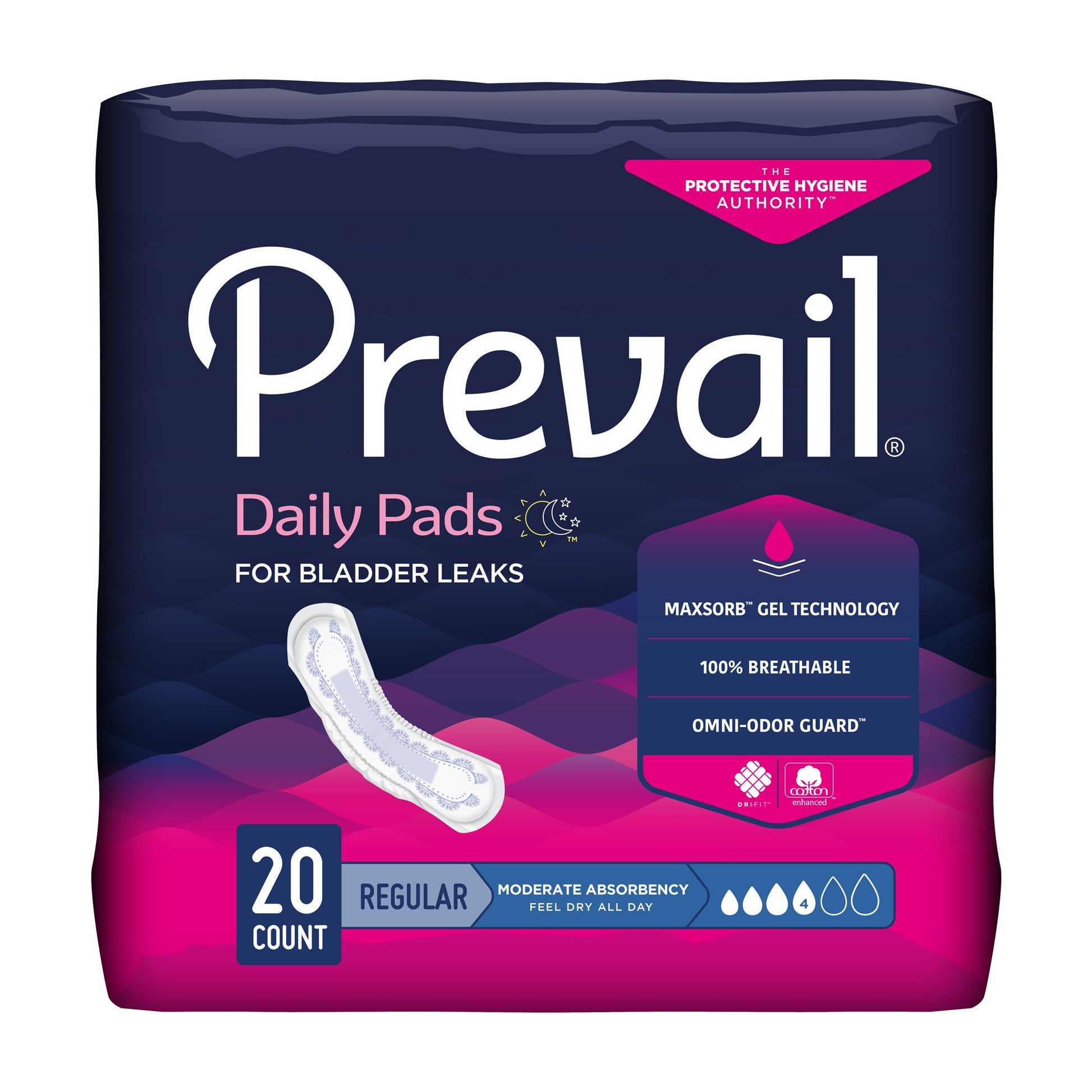 Prevail®_Daily_Pads_Moderate_Bladder_Control_Pad,_9¼-Inch_Length_|_BC-012_Medsitis_Medical_Supply_1_medsitis.com