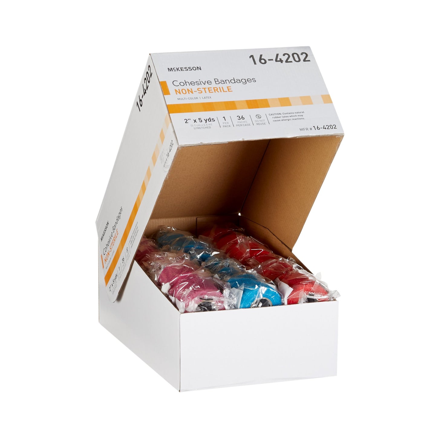 McKesson Self-adherent Closure Cohesive Bandage, 2 Inch x 5 Yard 16-4202