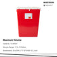 McKesson Prevent® Sharps Container, 12 Gallon, 20-4/5 x 17-3/10 x 13 Inch 2267