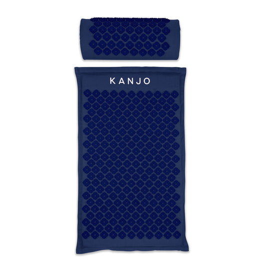 Kanjo Memory Foam Acupressure Mat Set, Dark Blue KANNAVM