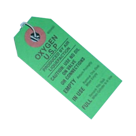 Mada Medical Products Oxygen Cylinder Tag 900450