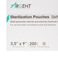 McKesson Argent® Sure-Check® Sterilization Pouch, 3½ x 9 Inch 73-SSP381