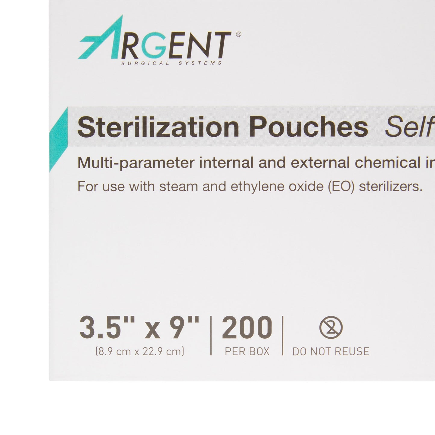 McKesson Argent® Sure-Check® Sterilization Pouch, 3½ x 9 Inch 73-SSP381
