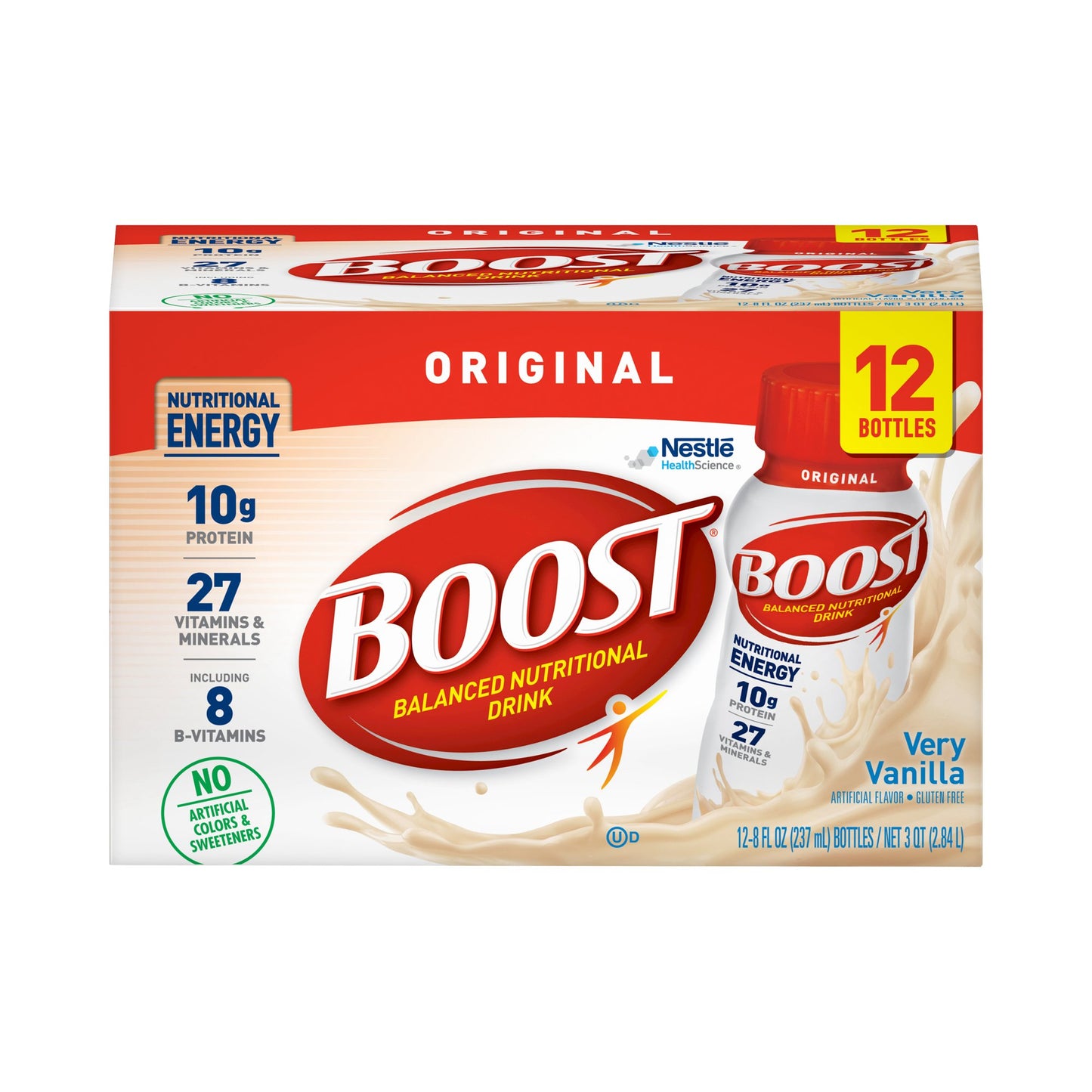 Boost® Original Vanilla Balanced Nutritional Drink, 8-ounce bottle 00041679028025