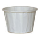 2 oz. Paper Souffle Cup White Disposable 16-200-2050