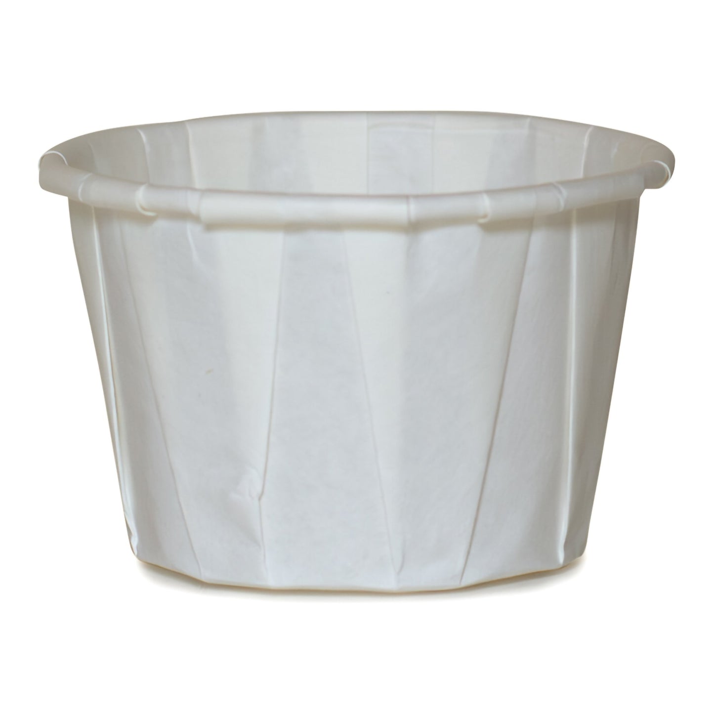 2 oz. Paper Souffle Cup White Disposable 16-200-2050