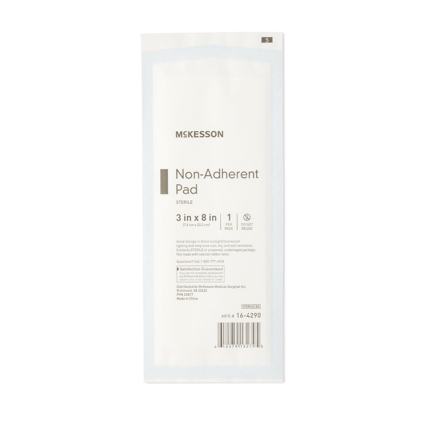 McKesson Nonadherent Dressing, 3 x 8 Inch 16-4290