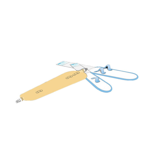 Urinary Leg Bag Urocare® Anti-Reflux Valve NonSterile 1,301 mL Latex - 9544