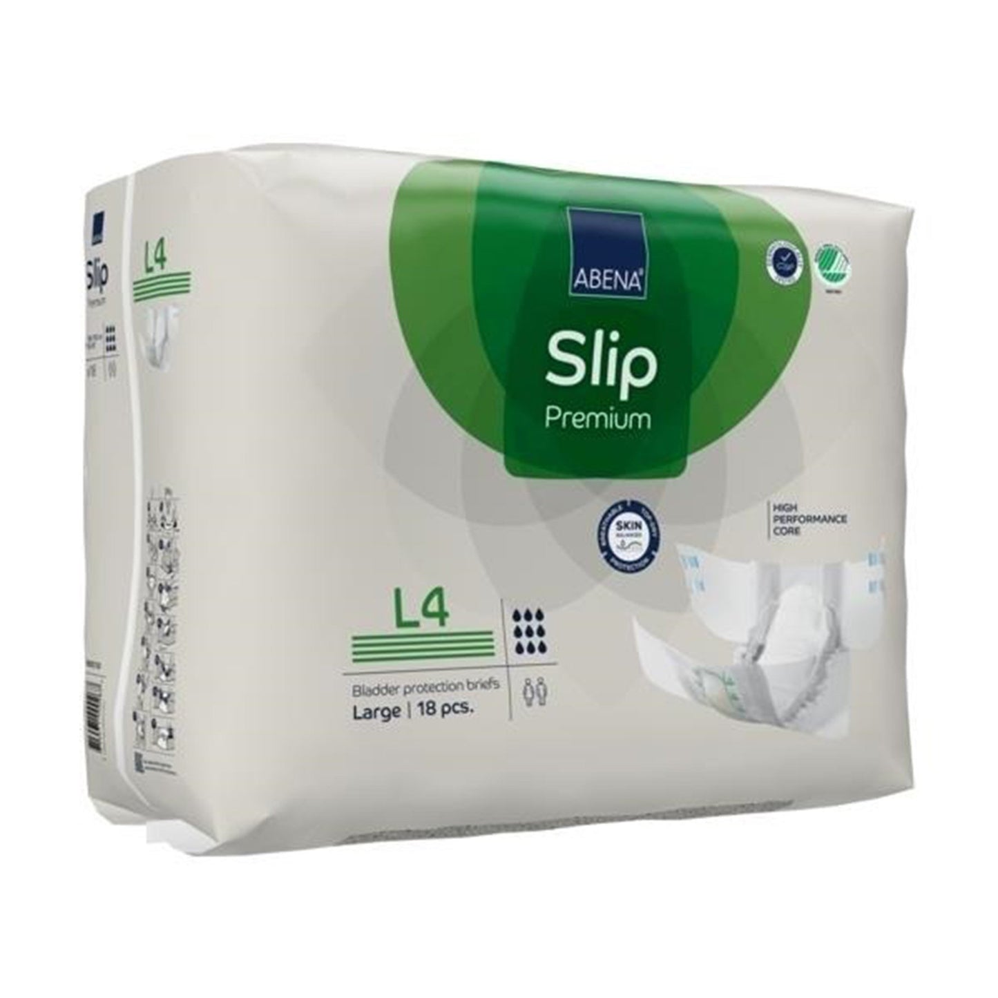 Abena® Slip Premium L4 Incontinence Brief, Large 1000021292