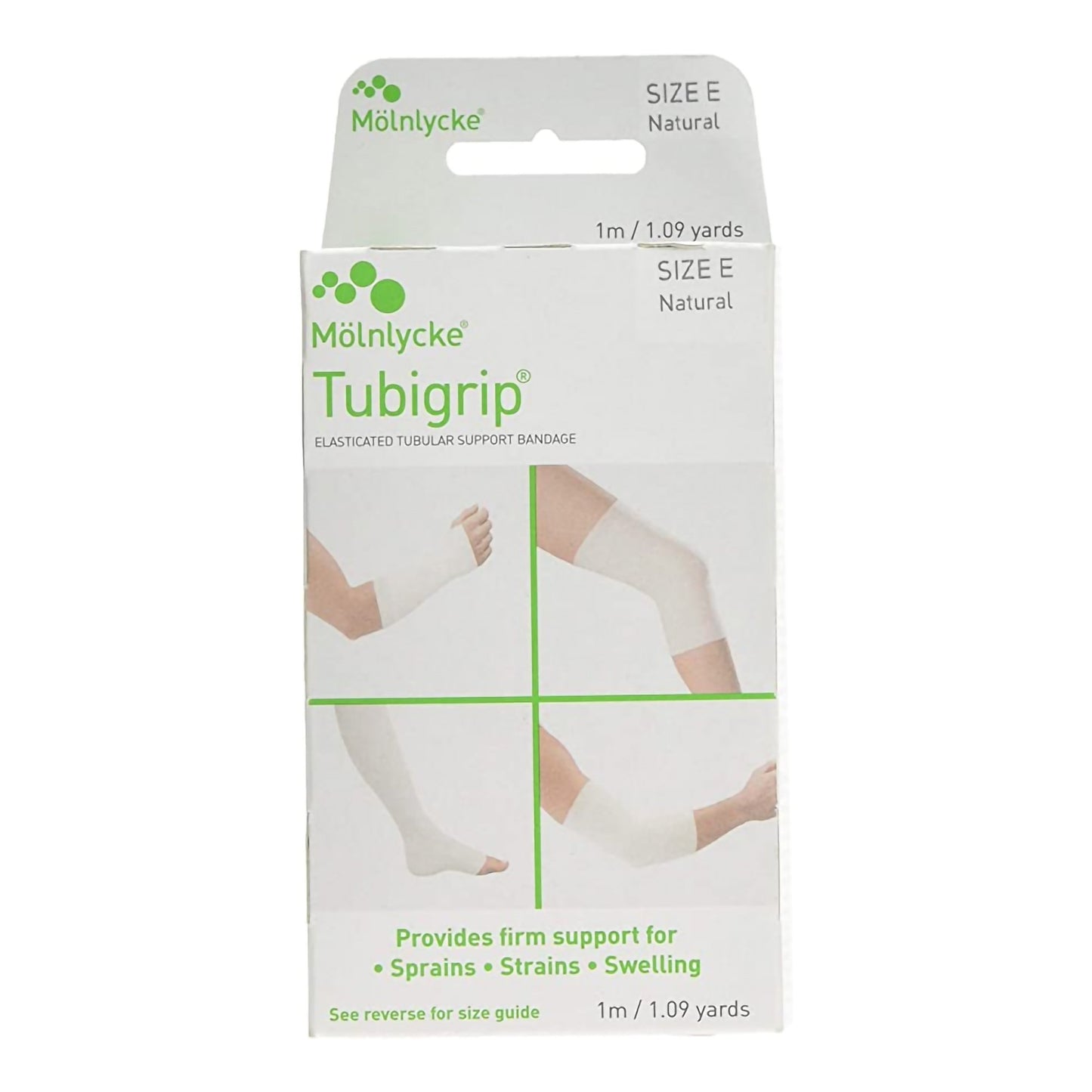 Tubigrip® Pull On Elastic Tubular Support Bandage, 1 Meter, Size E 1528
