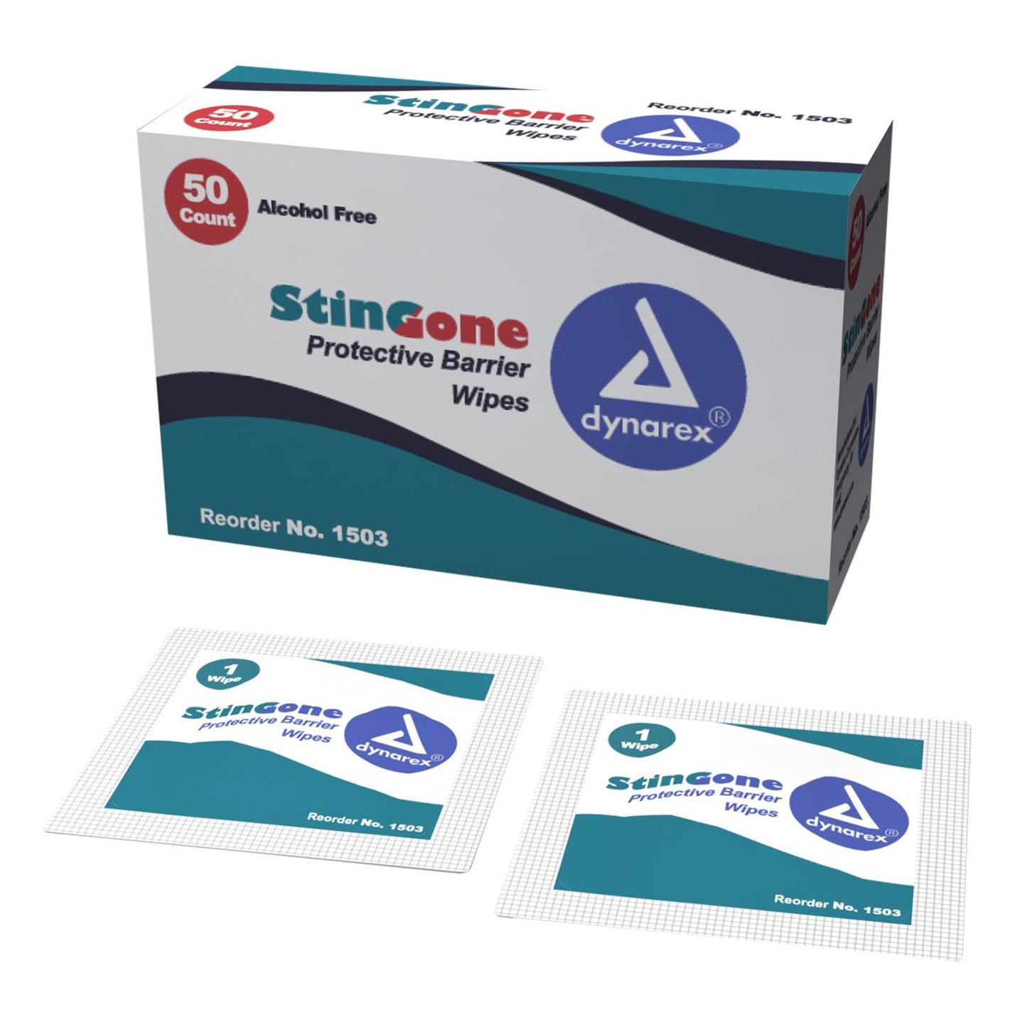 Skin Barrier Wipe StingGone™ 20% Strength Polyaminopropyl Biguanide Individual Packet NonSterile - 1503