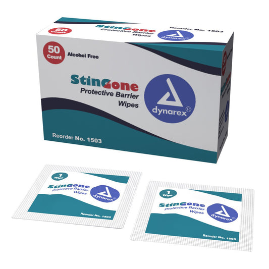Skin Barrier Wipe StingGone™ 20% Strength Polyaminopropyl Biguanide Individual Packet NonSterile - 1503