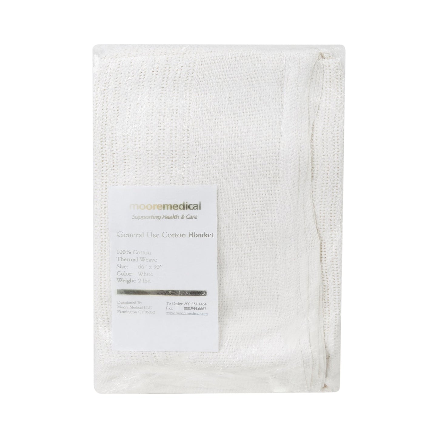 McKesson Cotton Thermal Blanket, 66 x 90 Inch WBS1001Q