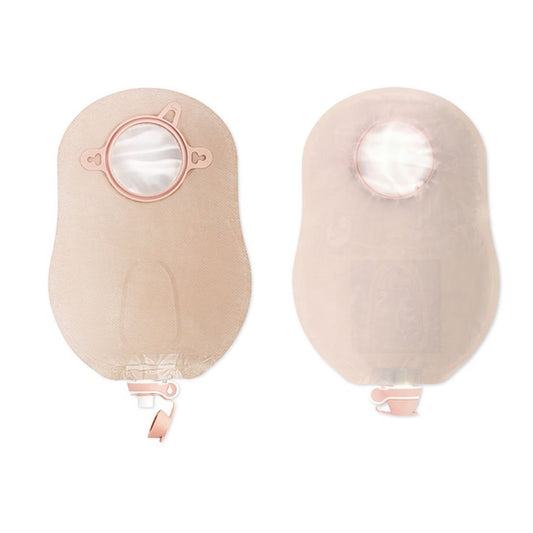 New Image™ Two-Piece Ultra-Clear Urostomy Pouch, 9 Inch Length, 2¼ Inch Flange 18423