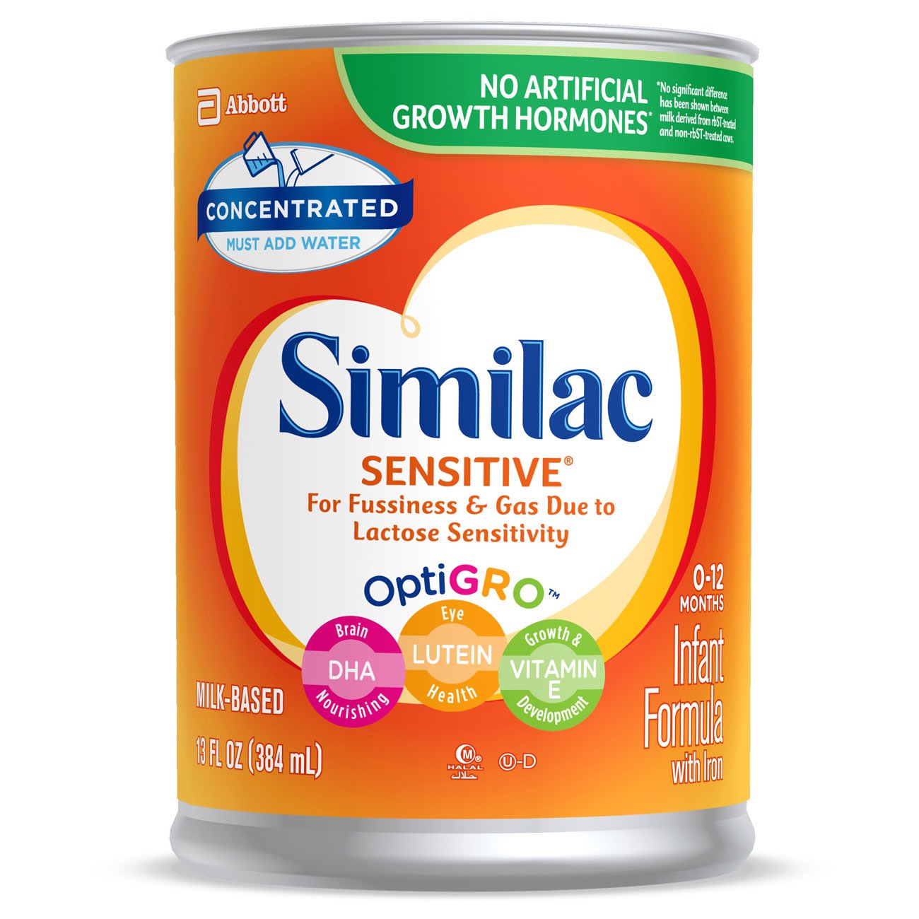 Similac® Sensitive® Infant Formula, 13-ounce can 57535