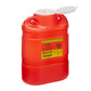 BD Sharps Container, 8.2 Quart, 13.4 x 9.4 x 5.3 Inch 305490