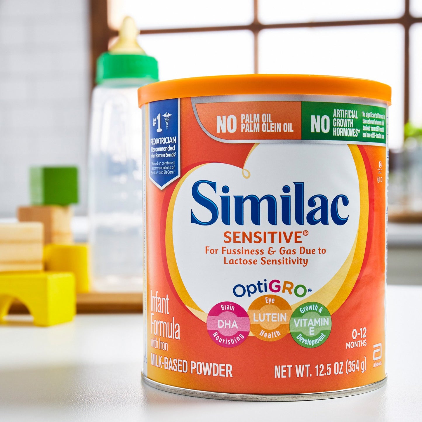 Similac® Sensitive® Powder Infant Formula, 12-ounce can 57539