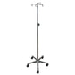 IV Stand Floor Stand 4 Hooks 5 Legs with Casters 16-11360