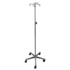 IV Stand Floor Stand 4 Hooks 5 Legs with Casters 16-11360