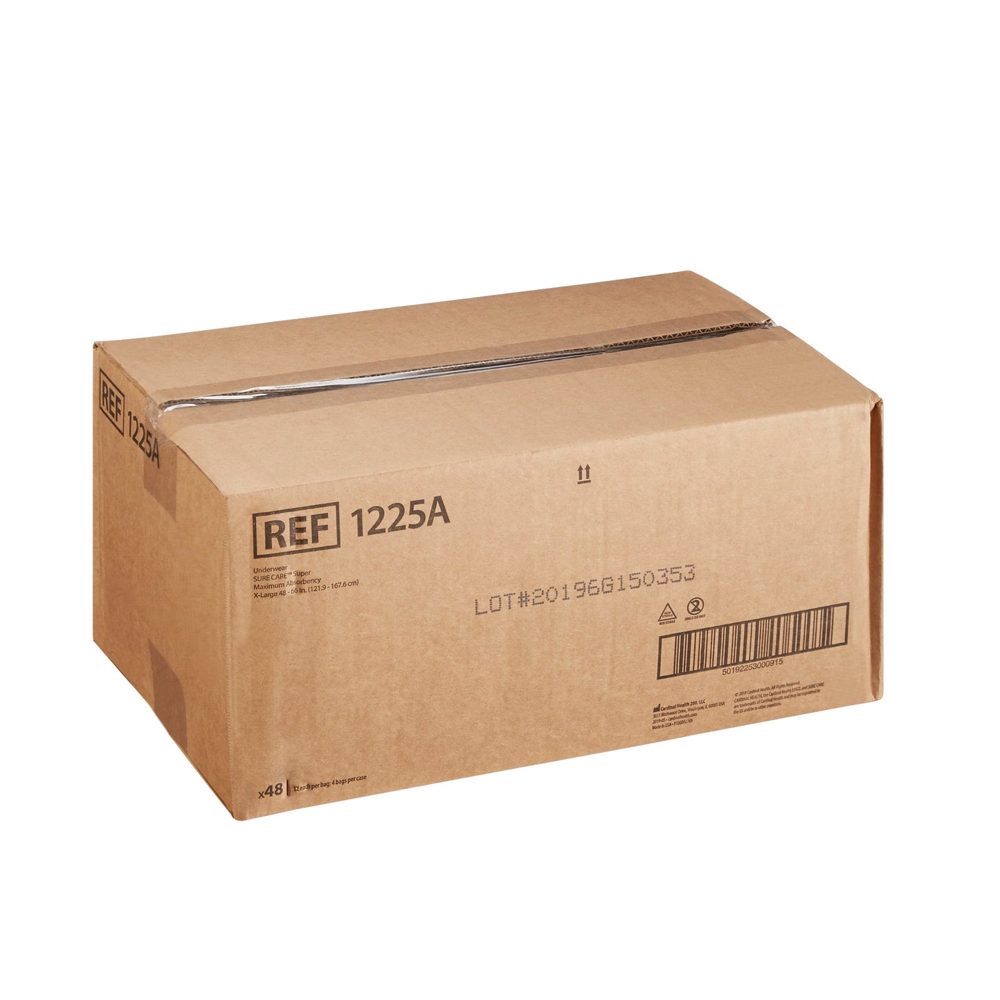 Sure Care Super Protective Incontinence Underwear Maximum Absorbency Extra Large 1225A