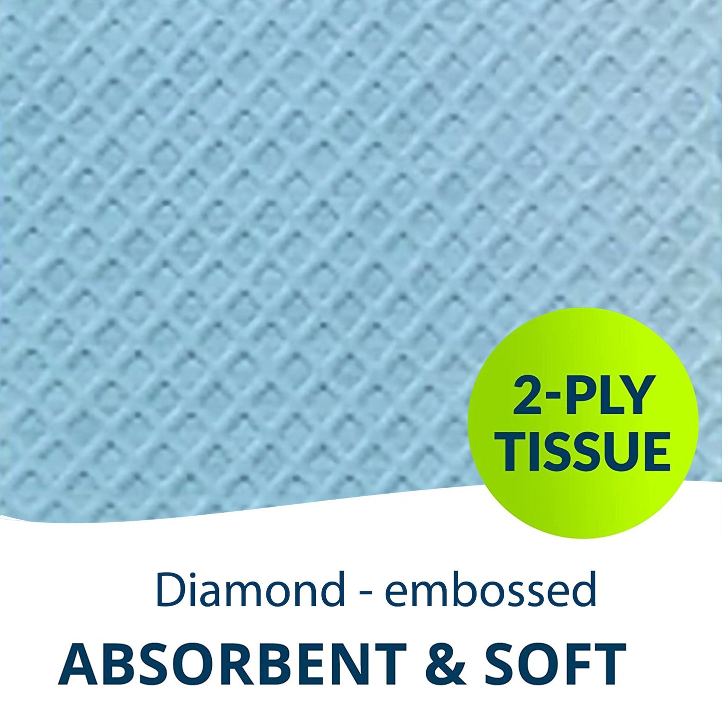 Tidi® Blue Procedure Towel, 13 x 18 Inch 9810867