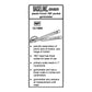 Baseline® 180° Head Plastic Goniometer, 6 Inch Arms 12-1005