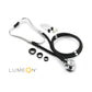 McKesson Lumeon Sprague Rappaport Stethoscope Double Lumen Black 641BKGM 01-641BKGM