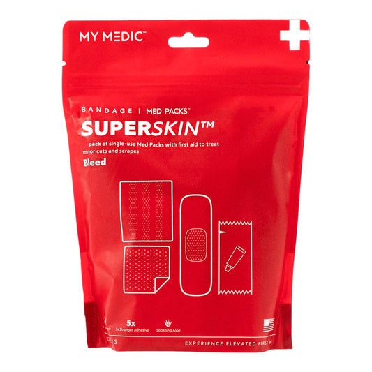 Med Packs™ SuperSkin™ First Aid Kit MM-SPL-BNDG-PK-AB-AC-12PK