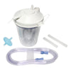 Suction Canister Kit 800 mL Sealing Lid RES026S-SS