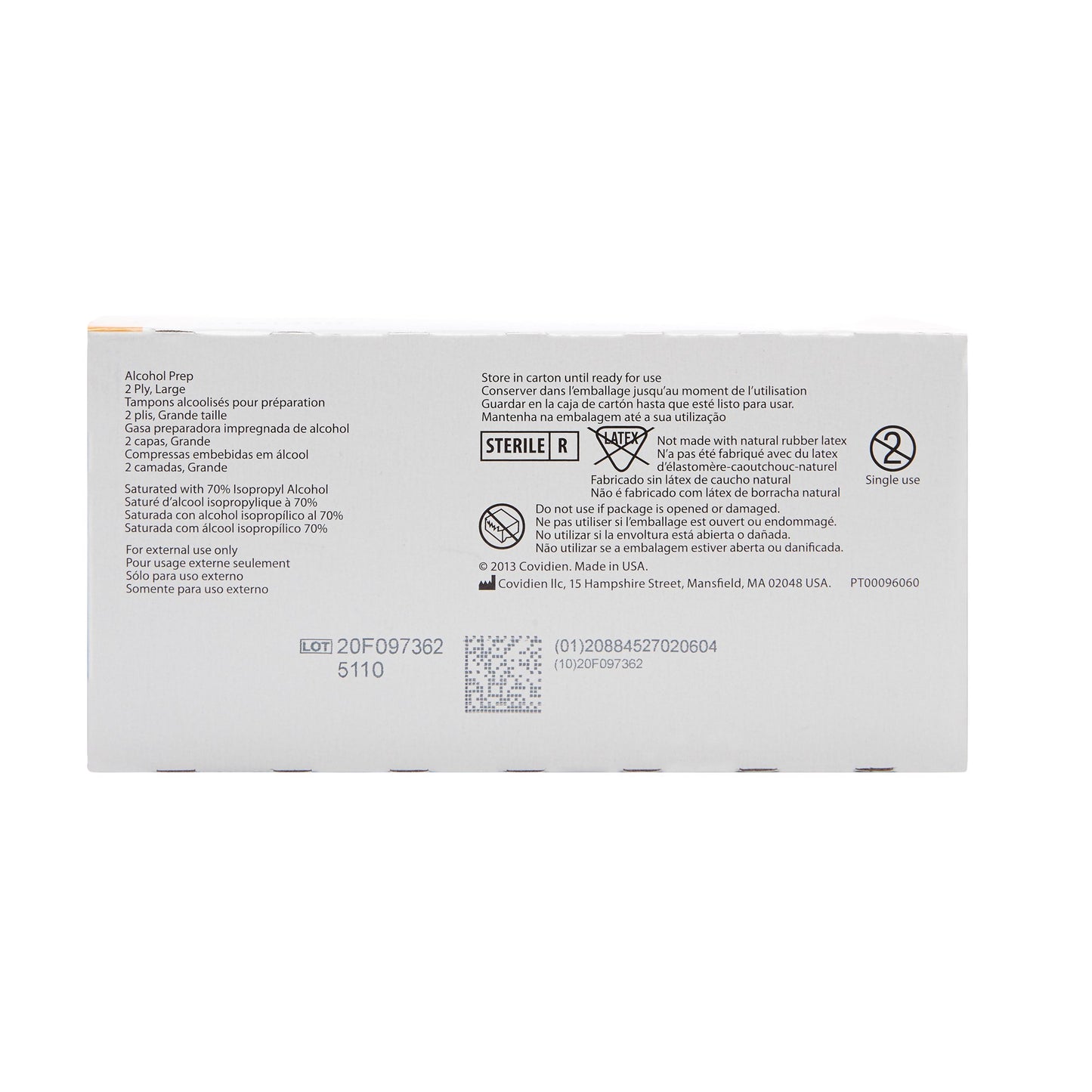 Webcol™ Alcohol Prep Pad 5110