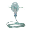 Handheld Compressor Nebulizer System Small Volume Medication Cup Adult / Pediatric Aerosol Mask Delivery - NEB KIT 600