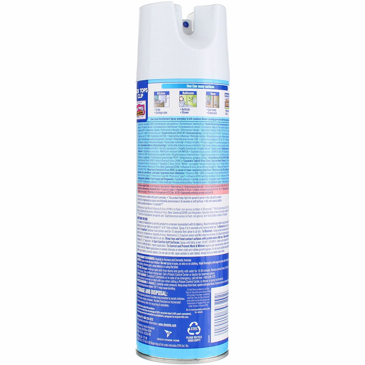 Lysol® Disinfectant Spray Crisp Linen® Scent, Aerosol Can, 19 oz. RAC79329CT