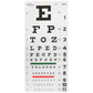 McKesson Eye Test Chart, 11 x 22 Inch 63-3050