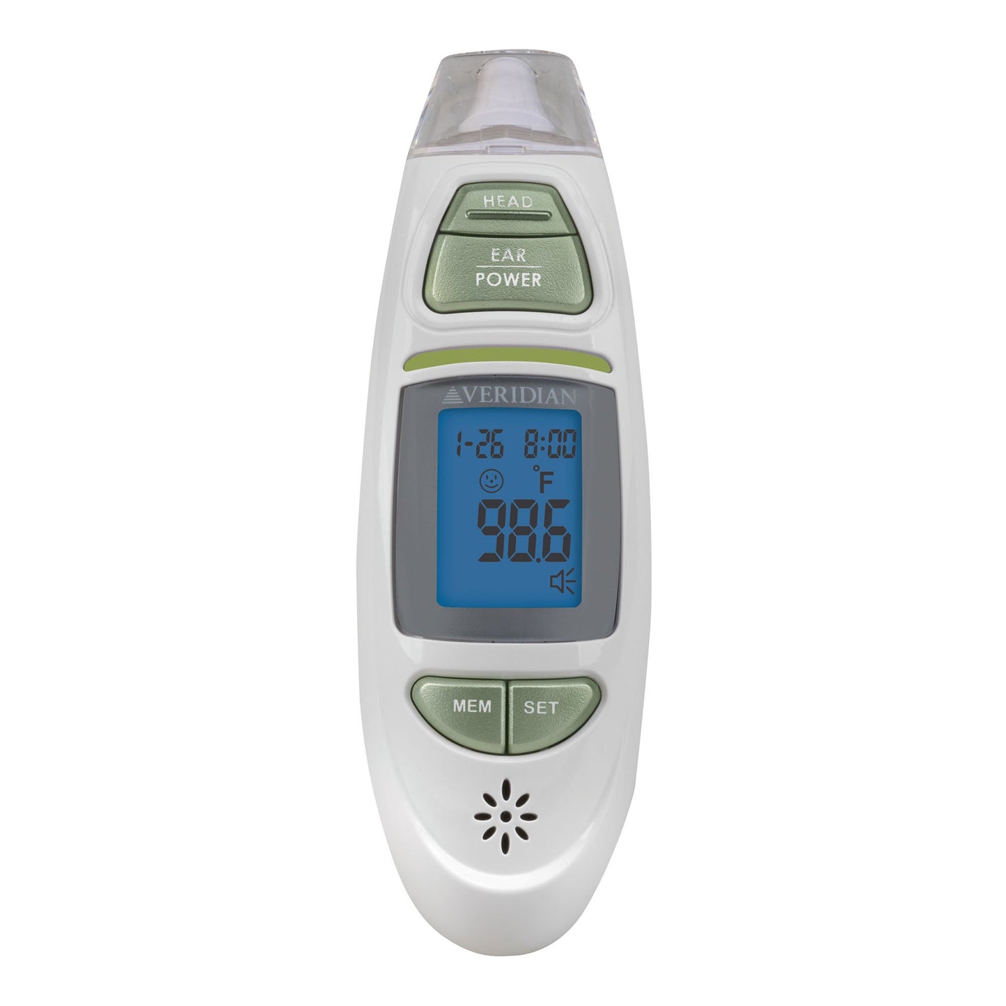 Veridian Infrared Thermometer, Tympanic Ear Digital Talking Thermometer 09-342
