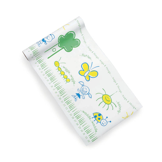 Table Paper McKesson 21 Inch Width 125 Foot Length Print (Bugs and Things) Crepe - 18-981421