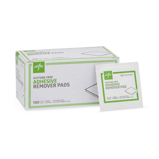 Medline® Adhesive Remover, 1¼ x 1½ Inch Wipe MDS090855