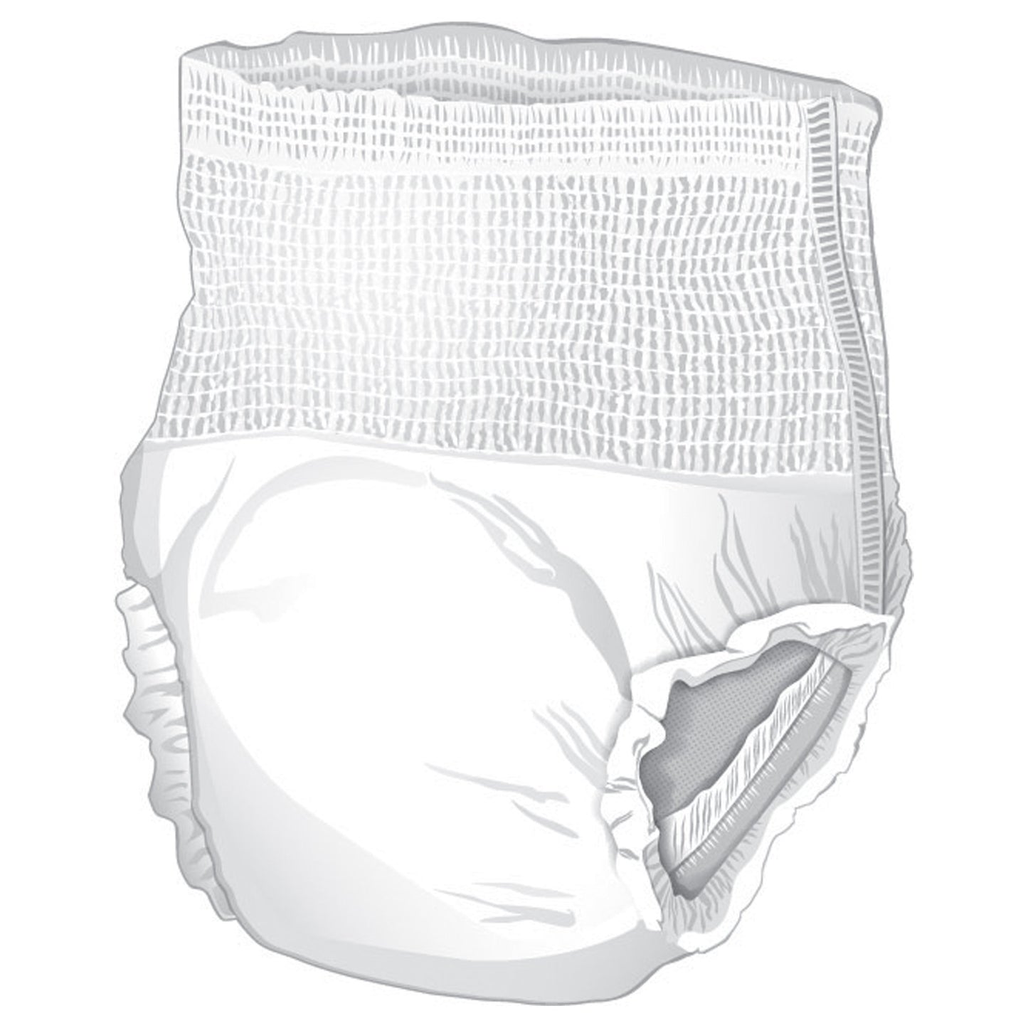 McKesson Super Moderate Absorbency Incontinence Underwear, Extra Large UW33846