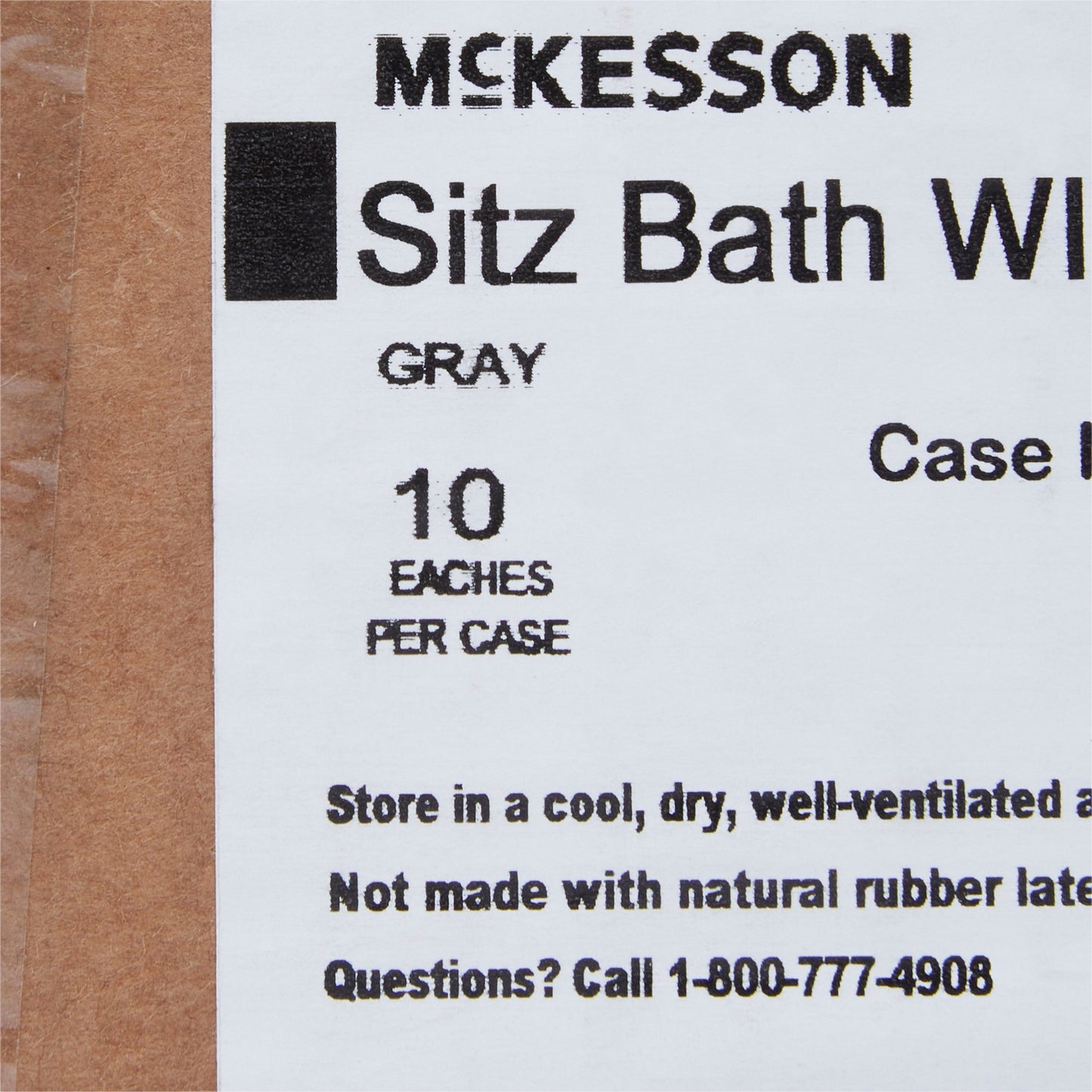 McKesson Round Sitz Bath, 2,000 mL Bag 56-80102