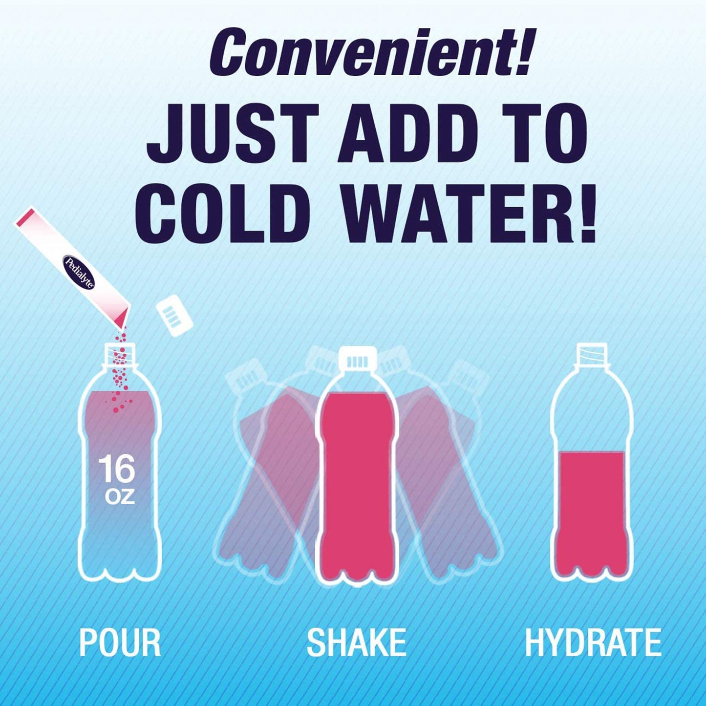 Pedialyte® Electrolyte Powder, Assorted Flavors 56090