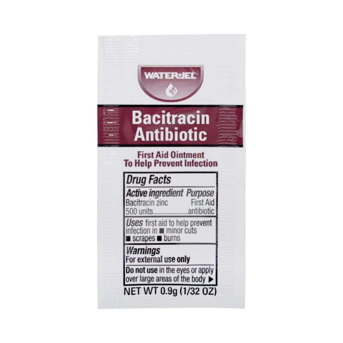 Water Jel® Bacitracin Zinc First Aid Antibiotic WJBA1728.00.000